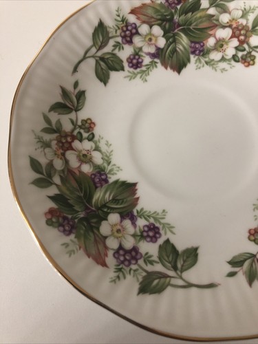 QUEENS ROSINA Teacup & Saucer WILD FLOWERS Made In England Pre Owned - Picture 7 of 12
