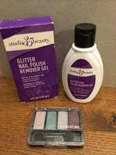 Studio 35 Beauty Glitter Nail Polish Remover Gel w/Coconut Oil NOS Expired W/🎁