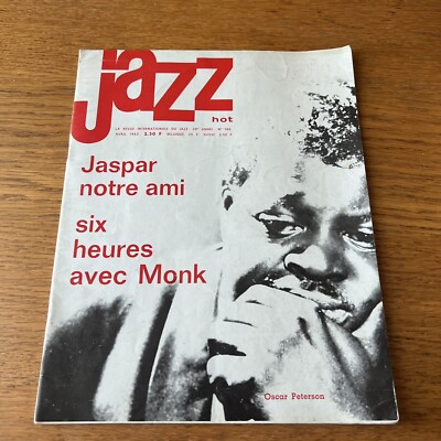 Jazz Hot Magazine April 1963 Oscar Peterson - French