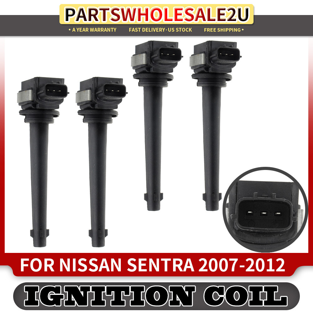 4x Ignition Coils Pack for Nissan Sentra 0712 2.0L Tiida 0710 1.8L March 2012 eBay