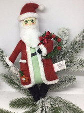 Target Wondershop 2023 Santa Clause With Wreath 6.5  T Christmas Ornament