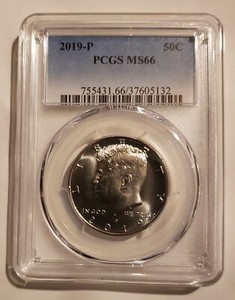 2019 P Kennedy Half Dollar PCGS MS66 No Reserve
