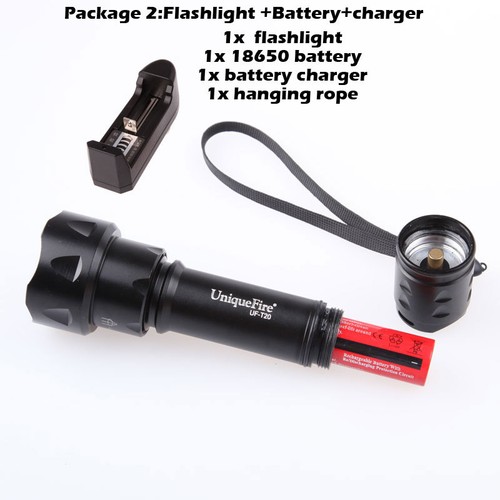UF T20 Infrared Light Memory Osram 850nm Hunting Vision Torch Flashlight Light - Picture 10 of 15