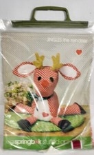 Vtg Springbok Stuffed Animal Craft Kit Jingles the Reindeer Christmas Holiday