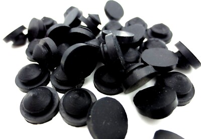 Rubber Stem Grommet Pad Fits 1/4'' Hole 1/16'' Thick Panel, Durable Free Shipping!