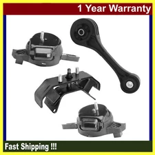 4PCS Engine Motor & Auto Trans. Mount For Subaru XV Crosstrek Impreza WRX 2.0L