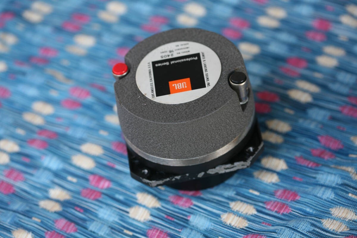 スピーカー・ウーファー JBL 2405H Super Tweeter JBL 2405H Tweeter Pair Professional Series 8 Ohms Speaker