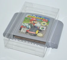 50 Plastic Protective Protectors Cases Sleeve Display For Nintendo N64 Cartridge