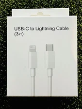 USB-C to 8 Pin Charging Cable 2M White