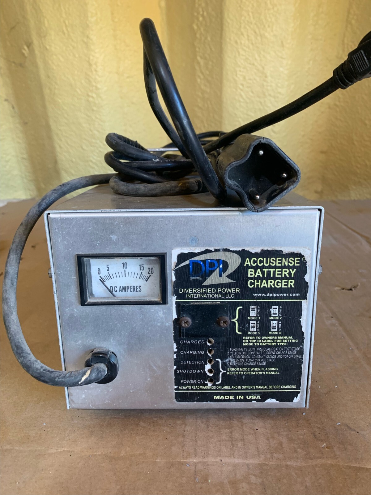 YAMAHA 48 VOLT GOLF CART CHARGER DPI TESTED AND WORKING 13 eBay
