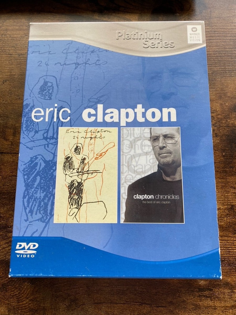 DVD-VIDEO TWIN“24ナイツ&amp;ベスト・オブ;ザ・ビデオ” DVD-VIDEO 24 Nights & Best of the Video Eric Clapton JP