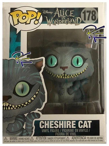 Funko POP #178 Disney Alice in Wonderland Live Action Cheshire Cat Figure New