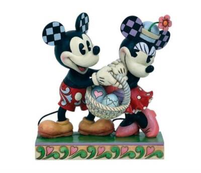 Springtime Sweethearts Mickey & Minnie Easter By Jim Shore | eBay