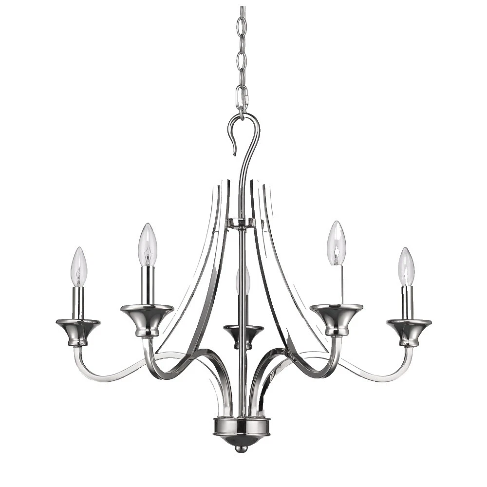 Nickel Polished Chandeliers