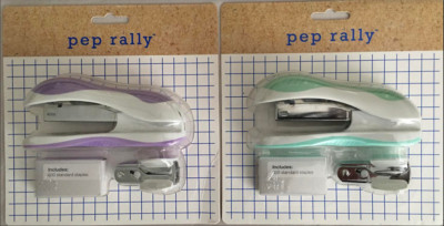 STAPLES Pep Rally Compact Stapler Set, Color may Vary in Purple- or ...