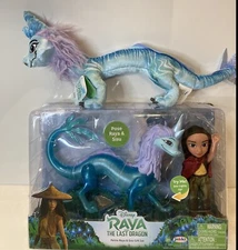 New Disney's Raya and The Last Dragon Petite Raya & Sisu Gift Set + Sisu Plush