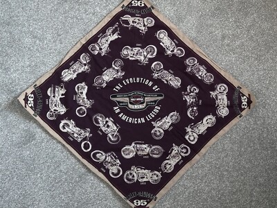 Harley Davidson 95th Anniversary Evolution American Legend Bandana 36''
