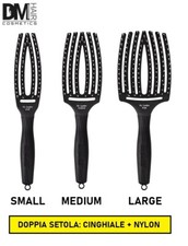 OLIVIA GARDEN FINGERBRUSH FINGER BRUSH COMBO SPAZZOLA SETOLE CINGHIALE + NYLON
