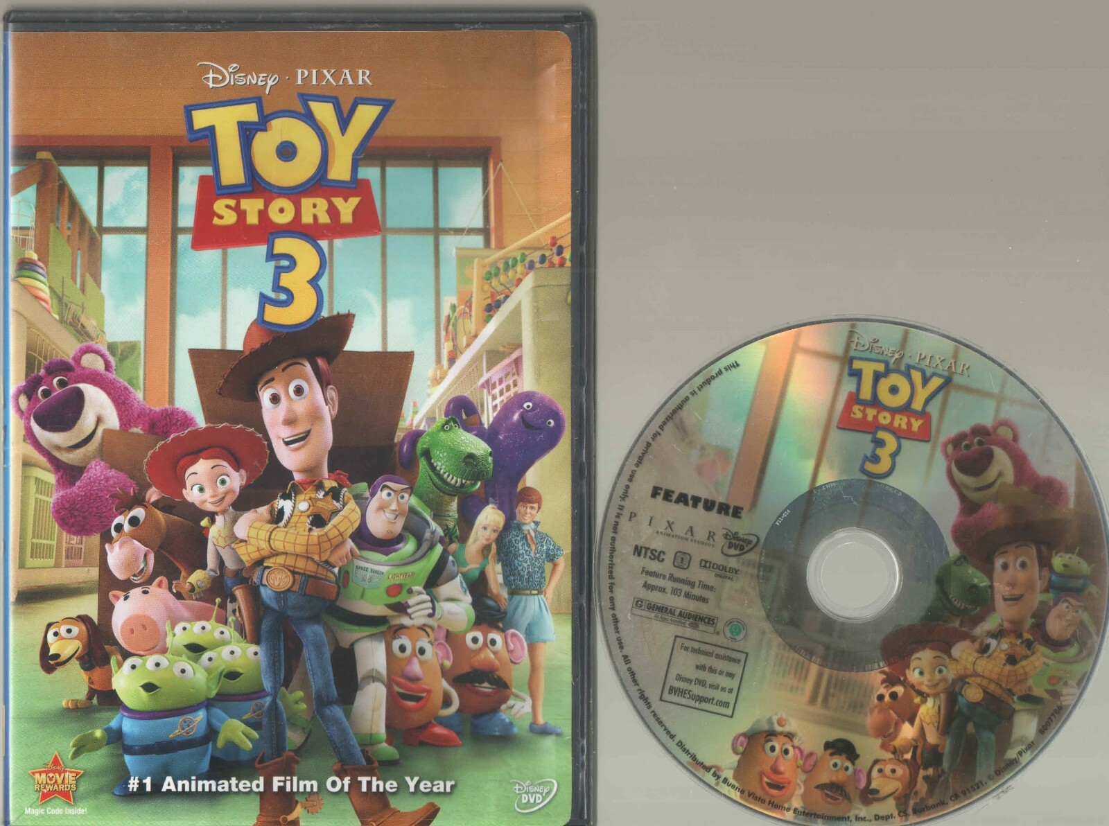 Toy Story 3 Dvd Cover Art