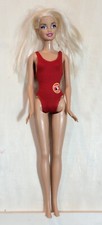 1994 Mattel BAYWATCH BARBIE Lifeguard 13199 Swimsuit Outfit Wrong Doll C203B