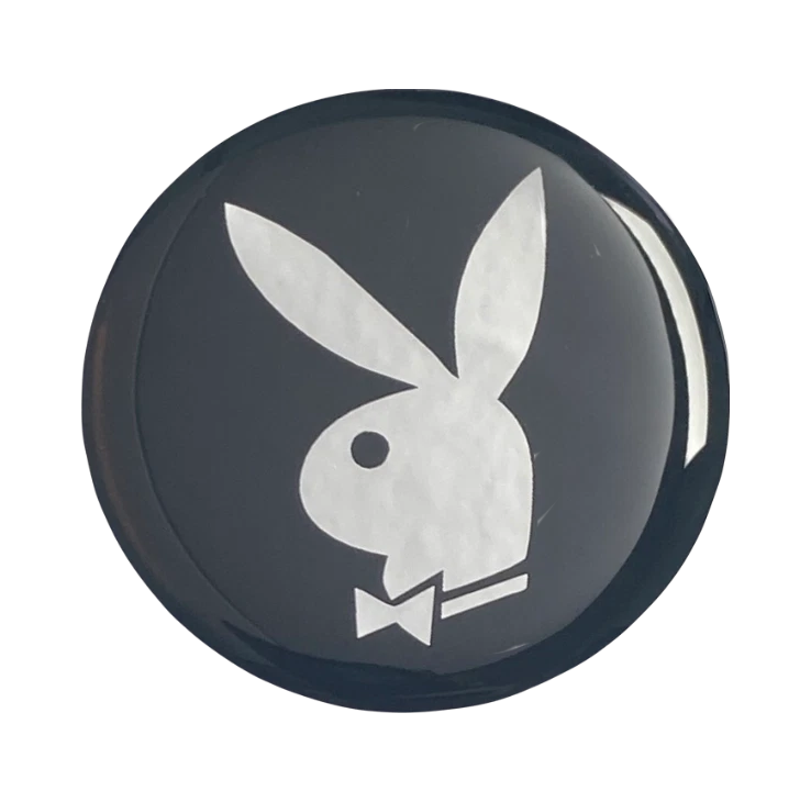 Play Boy 中心盖车轮徽章贴花方向盘门板装饰等, — 第 2/4 张图片