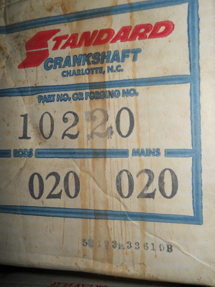 Standard Crankshaft Kit 10220 1982-85 Buick & Oldsmobile 3.0L 181 V6 Engine - Imagem 2 de 2