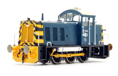 Heljan gebrauchte Diesel-Rangierlokomotive 2908 Class 07 V1 07002 BR blau | Condition: Used