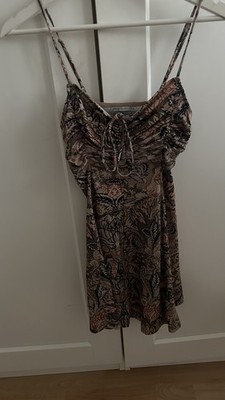 Urban Outfitters Sommerkleid Paisley Gr. S Mehrfarbig