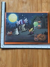 Papyrus Greeting Card Happy Halloween Hallows Eve Note 3D Trick or Sweets Candy