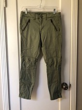 American Eagle Jeggings Ankle Super Stretch Pants Olive Green Women's Size 6