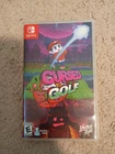 Limited Run Cursed to Golf Nintendo Switch Sports Golf Game Manual Included