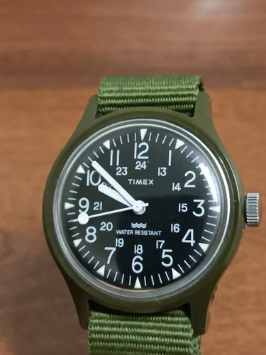 Vintage Timex Macgyver Camper Field watch