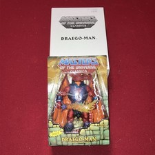 Mattel Motu Classics Draego Man Action Figure New Sealed Box Wear
