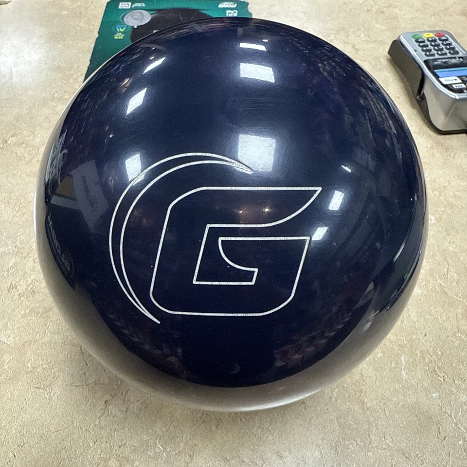 Bola de Bowling Global Honey Badger Edición Negra 14lb 900 NUEVA en el Extranjero ¡RARA!! Foto 4 de 4