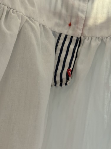 Girls Red White Blue Striped Sailboat Maggie Zoe Size 5T Sleeveless Preppy Dress - Picture 10 of 17