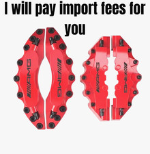 Amg Engraved Brake Caliper Cover 4pcs Red For Mercedes G Gle Glk Gla Ml Amg Engraved Brake Caliper Cover 4pcs Red For Mercedes G Gle Glk Gla Ml