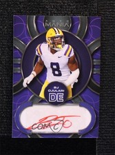 2022 Wild Card Mania Retail Circle Purple Mirror BJ Ojulari #AM-C5 Auto 1co7