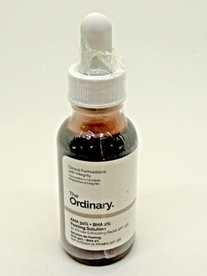 The Ordinary AHA 30% + BHA 2% Peeling Solution Exfoliating Facial 30ml 1oz