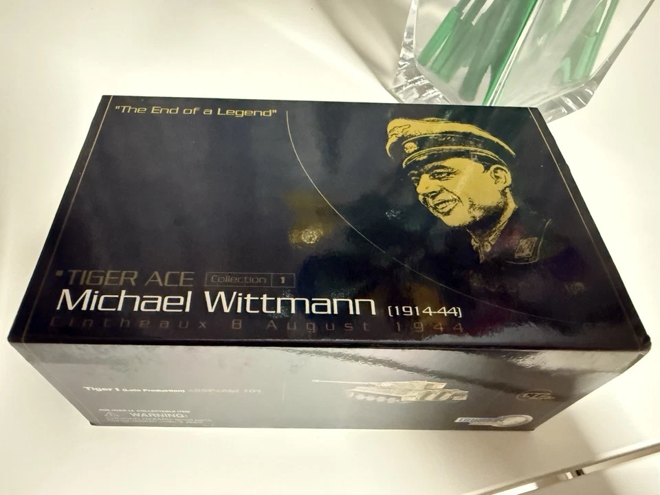 Dragon Armor 1/72 Michael Wittmann Tiger I Late Production w/Zimmerit Tank 60119 - Image 4 of 4