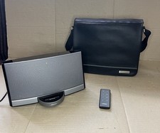 Bose SoundDock Portable Digital Music System Speaker Remote & Case NO CABLE!