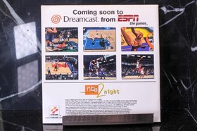 NO GAME- TRACK AND FIELD ESPN Instruction Book Manual DREAMCAST SEGA
