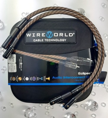 Wireworld ECLIPSE 8  stereo cinch Kabel RCA 0,5m paar - Geschenkversion