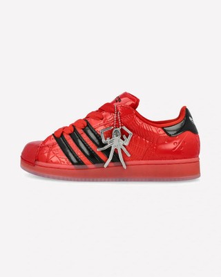 Adidas Superstar Sp5der Red Black | EU 39 1/3 | Neu & OVP | KJ7005