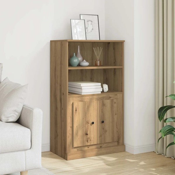 Highboard Artisan Eiche 60 X 35,5 X 103,5 Cm Aus Holzwerkstoff-image