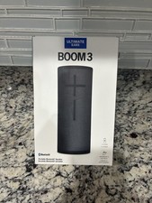BRAND NEW: Ultimate Ears Boom 3 Portable Bluetooth Speaker - Black
