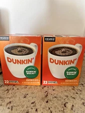 Dunkin Donuts  DECAF Coffee  44 K-Cups, NO BOX Medium Roast. Exp 1/2026.