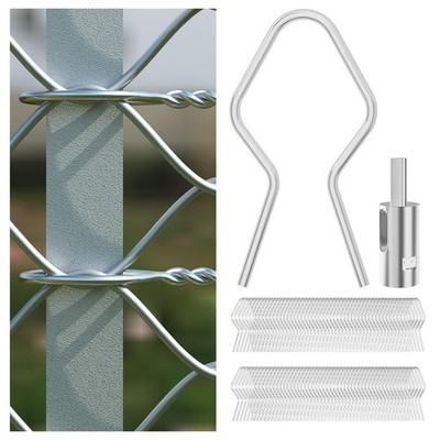 200pcs T Post Clip,Wire Fence Clips,Ez Twist Fence Ties,Metal Wire Fence Clip...