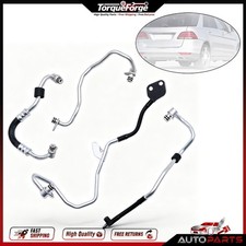 4x Turbo Coolant Hose Line For 2011-2018 Mercedes CLS550 GL550 E550 S550 GL450