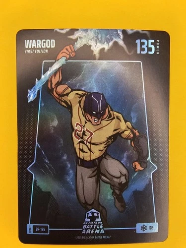Bo Jackson Battle Arena Update ICE Battle Foil BF-186 WARGOD Mike Trout