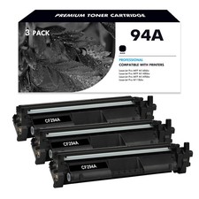 3 Pack 94A CF294A Toner Cartridge For HP LaserJet Pro M118dw MFP M148dw